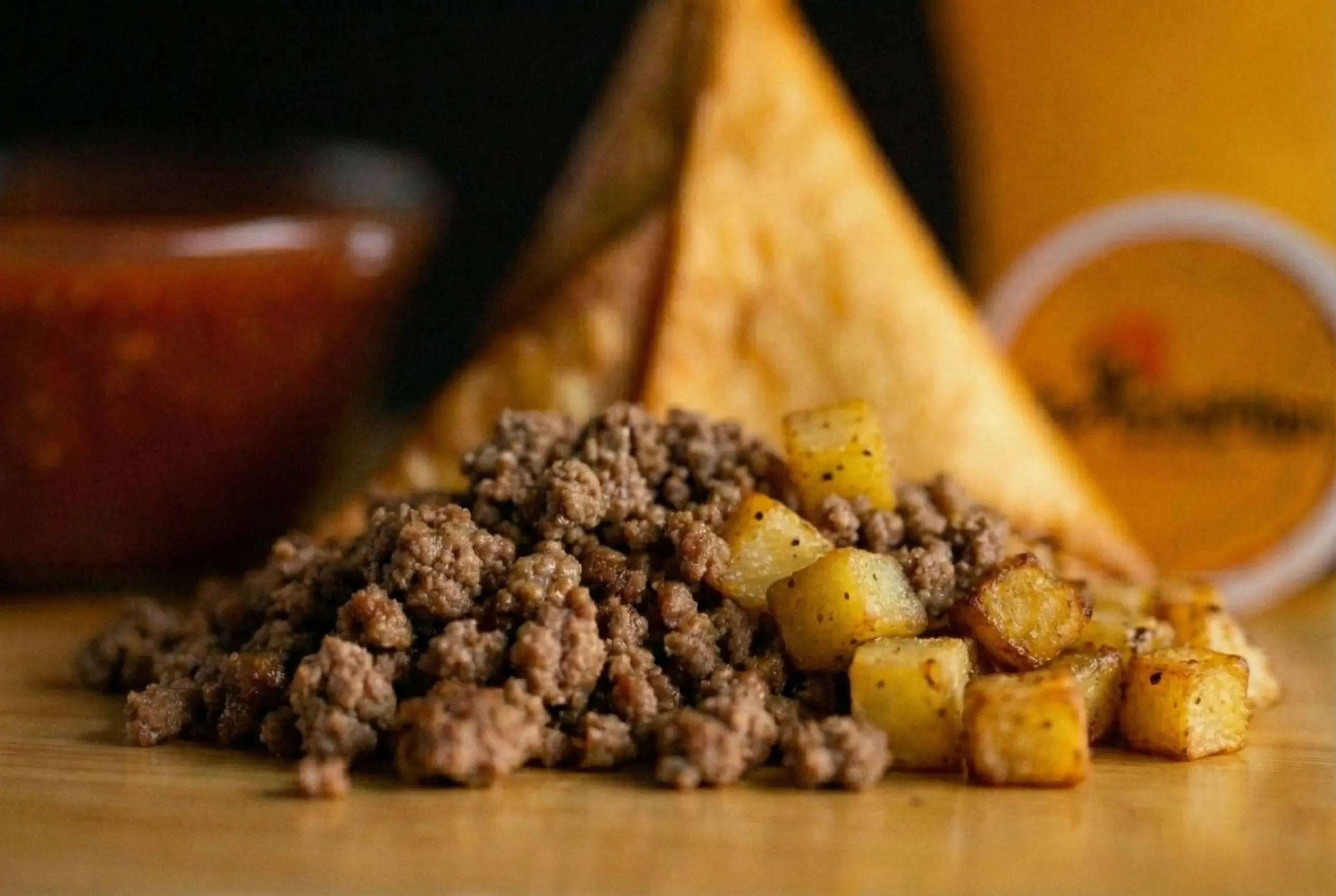 Steak and Potato Samosa